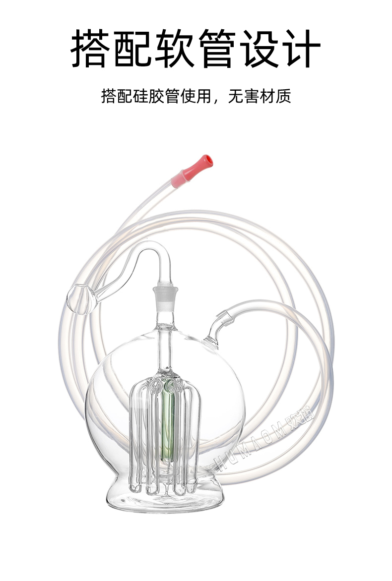 大灯泡玻璃水烟壶 大容量双重过滤 厂家直供批发专卖