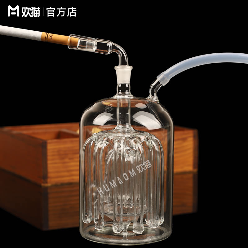 16爪玻璃水烟壶