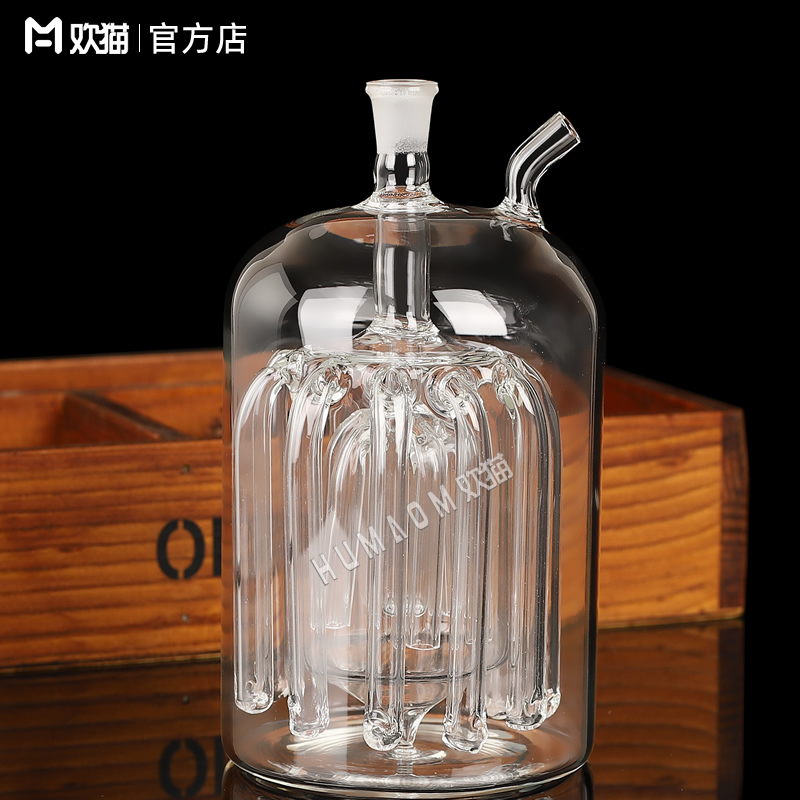 16爪玻璃水烟壶